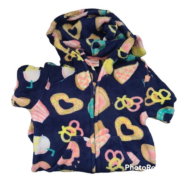 Size 4/5 Cat&Jack Girl Jumpsuit Long Sleeve Pajamas Barely Worn!! - Picture 1 of 4
